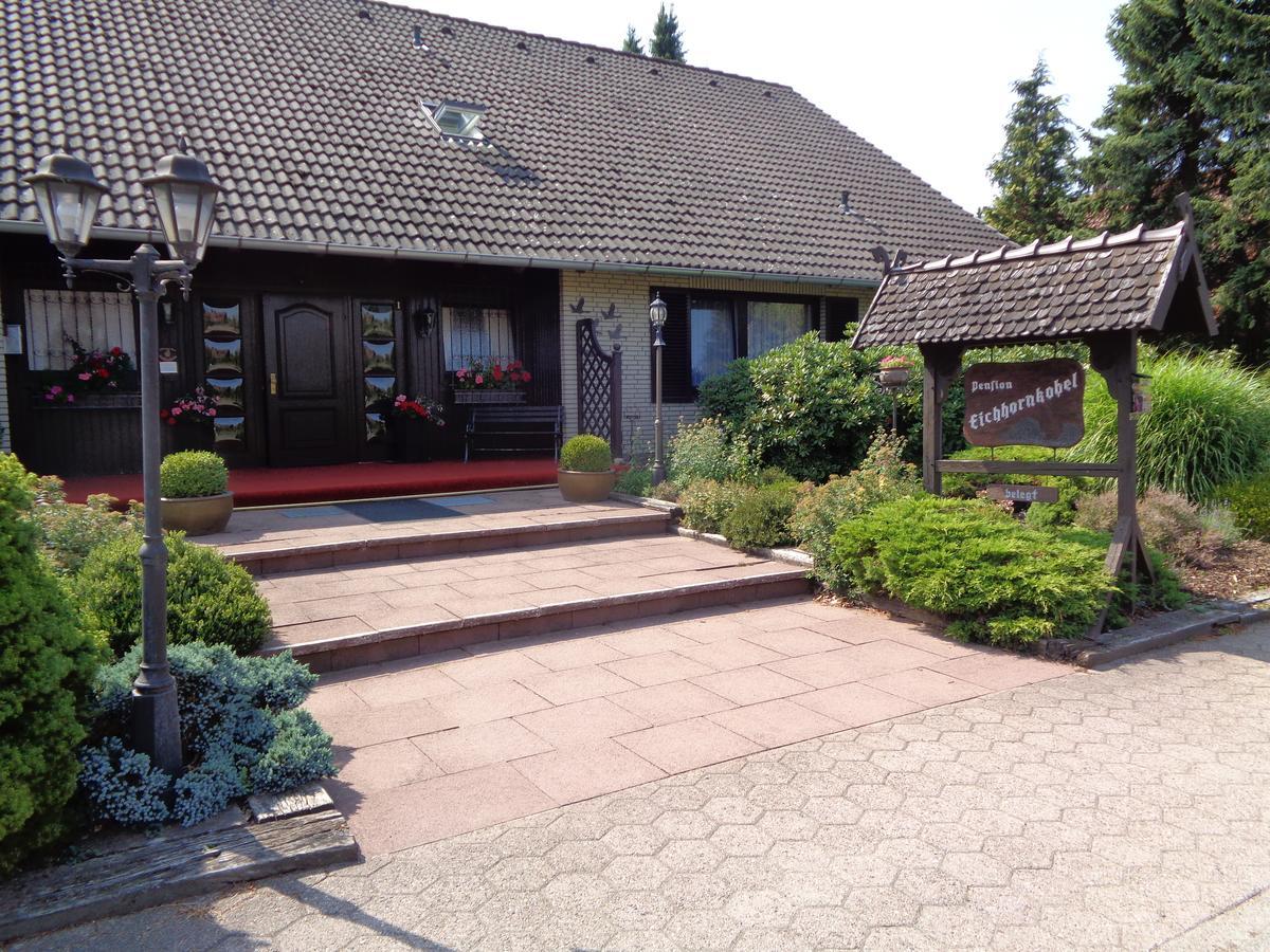 Hotel Garni Eichhornkobel Faßberg Exterior foto